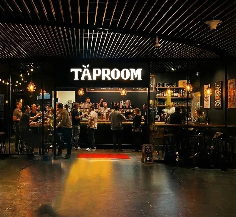 Täproom storefront at Mall of Tripla